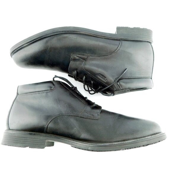 ROCKPORT Waterproof Black Leather Lace-up Ankle Boots Men\'s 13 main image 6
